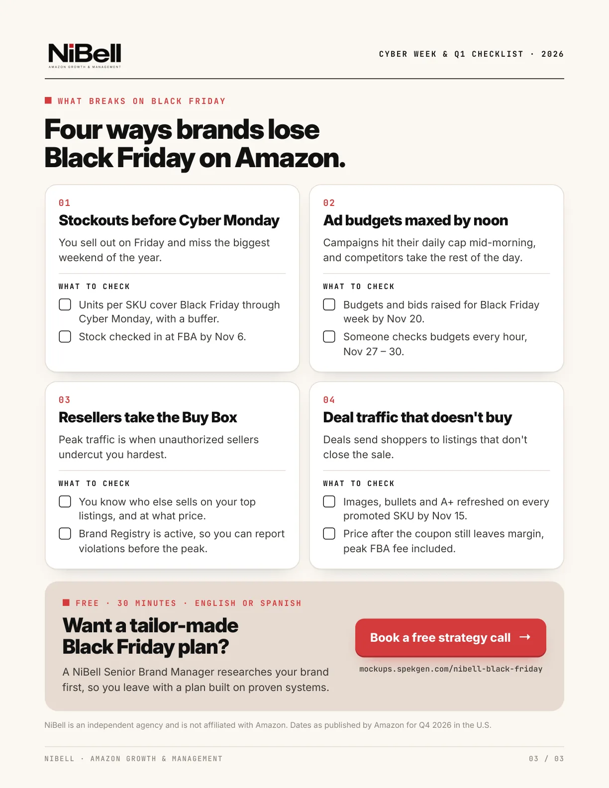 Cyber Week & Q1 Checklist, page 3 of 3